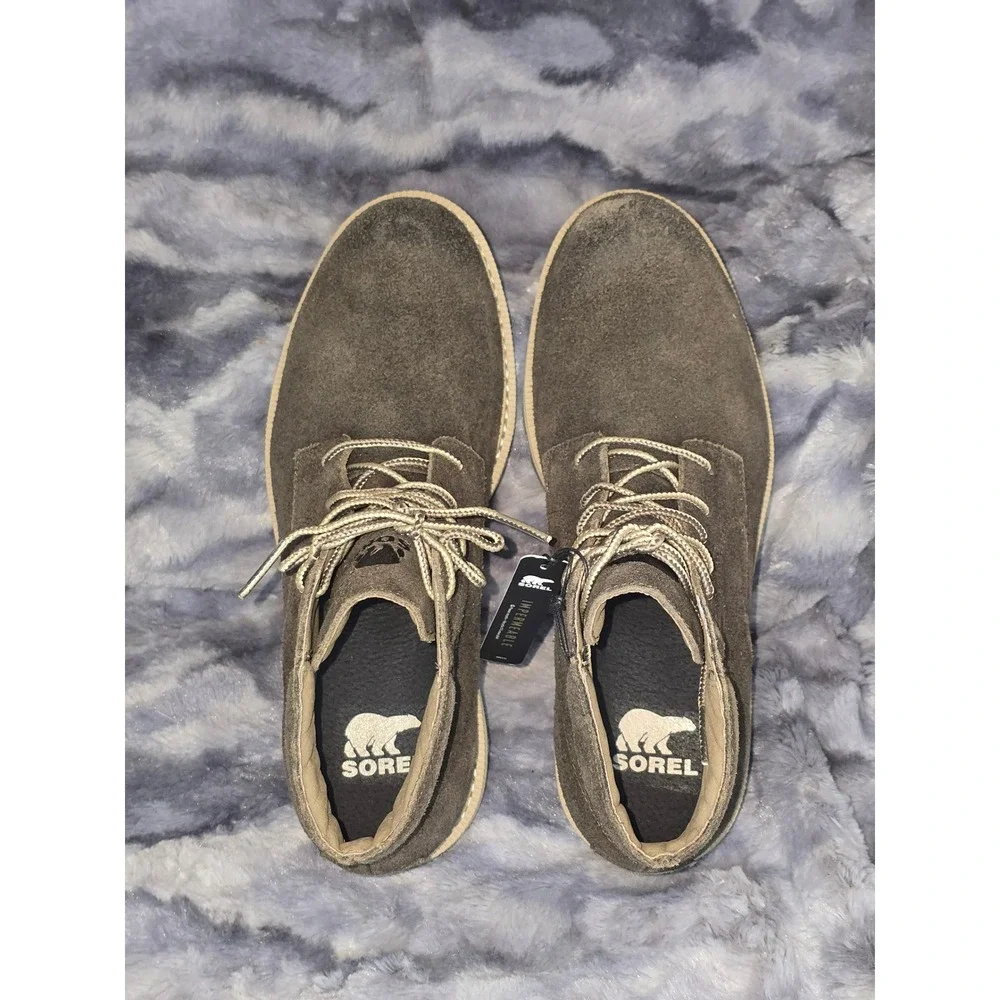 NWT Sorel Madson II Waterproof Chukka Waterproof Suede‎ Boots Men US 8